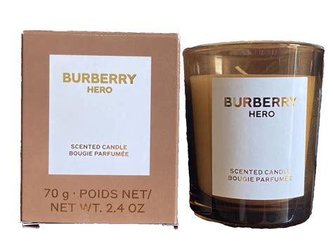 burberry hero scented candle bougie parfumée